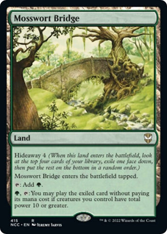 Image for Mosswort Bridge (415) [Commander: Streets of New Capenna]
