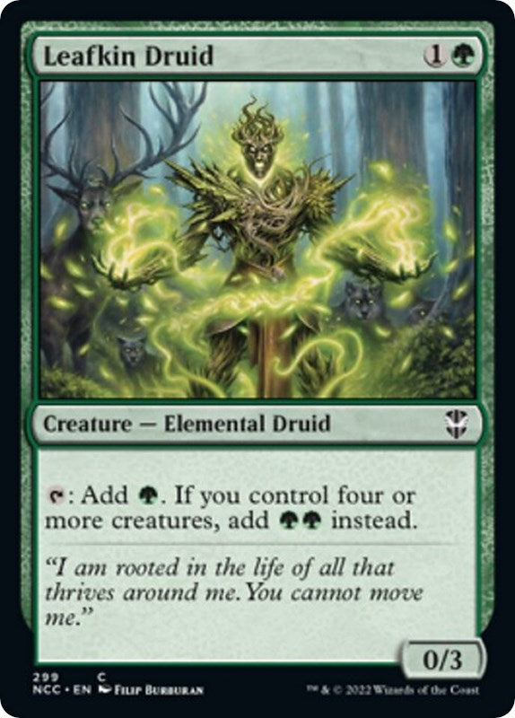 Image for Leafkin Druid (299) [Commander: Streets of New Capenna]