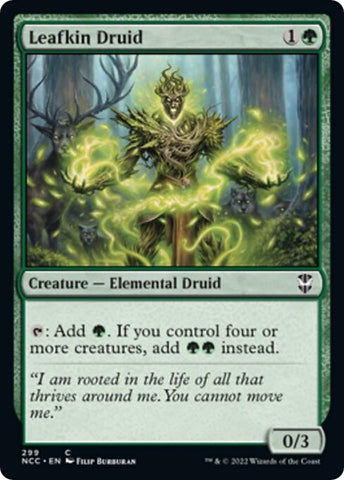 Image for Leafkin Druid (299) [Commander: Streets of New Capenna]