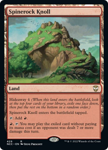 Image for Spinerock Knoll (429) [Commander: Streets of New Capenna]