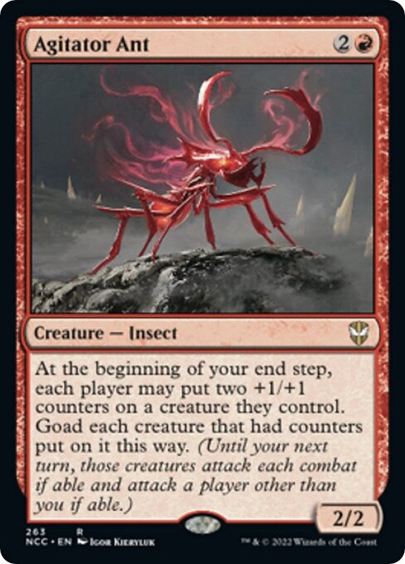 Image for Agitator Ant (263) [Commander: Streets of New Capenna]