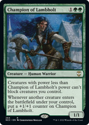 Image for Champion of Lambholt (284) [Commander: Streets of New Capenna]