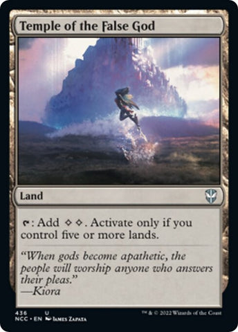 Image for Temple of the False God (436) [Commander: Streets of New Capenna]