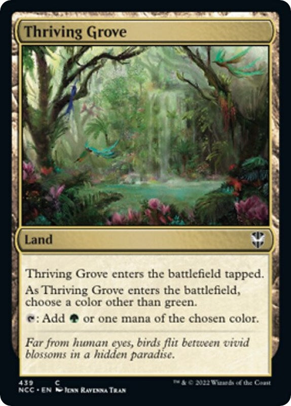 Image for Thriving Grove (439) [Commander: Streets of New Capenna]