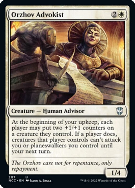 Image for Orzhov Advokist (207) [Commander: Streets of New Capenna]