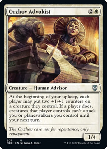 Image for Orzhov Advokist (207) [Commander: Streets of New Capenna]