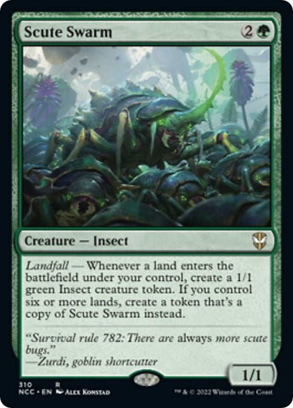 Image for Scute Swarm (310) [Commander: Streets of New Capenna]
