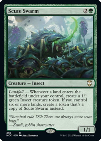 Image for Scute Swarm (310) [Commander: Streets of New Capenna]