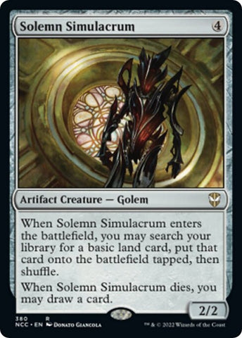 Image for Solemn Simulacrum (380) [Commander: Streets of New Capenna]