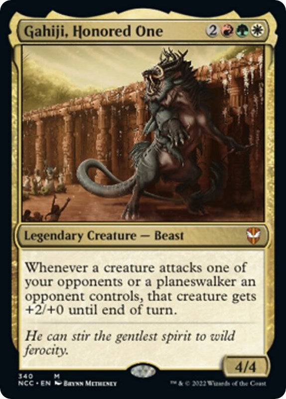 Image for Gahiji, Honored One (340) [Commander: Streets of New Capenna]