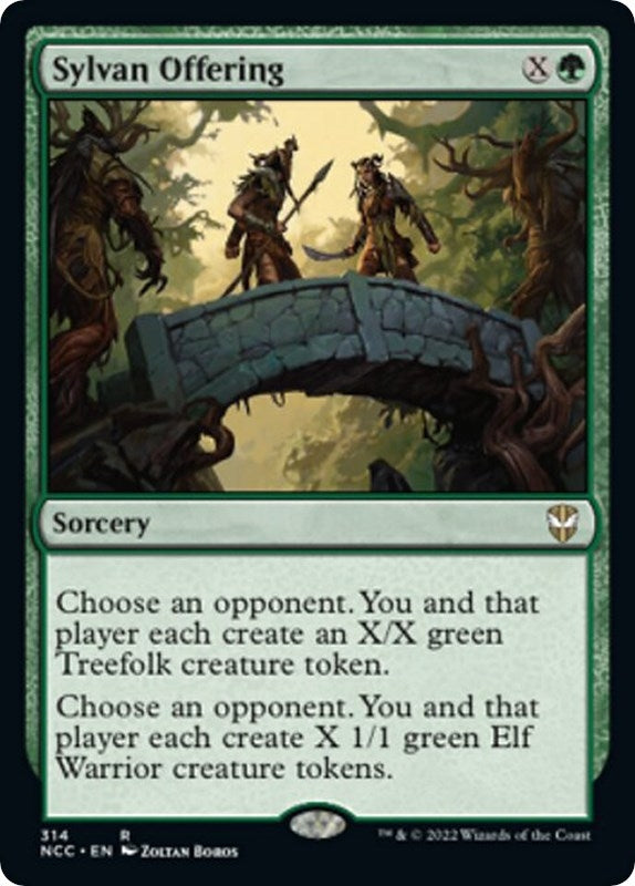 Image for Sylvan Offering (314) [Commander: Streets of New Capenna]