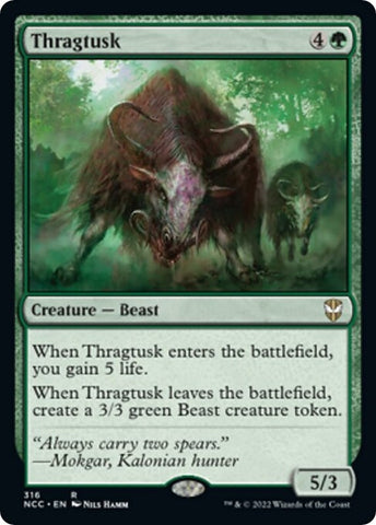 Image for Thragtusk (316) [Commander: Streets of New Capenna]