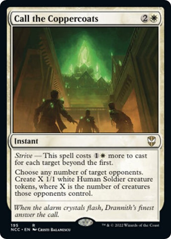 Image for Call the Coppercoats (195) [Commander: Streets of New Capenna]
