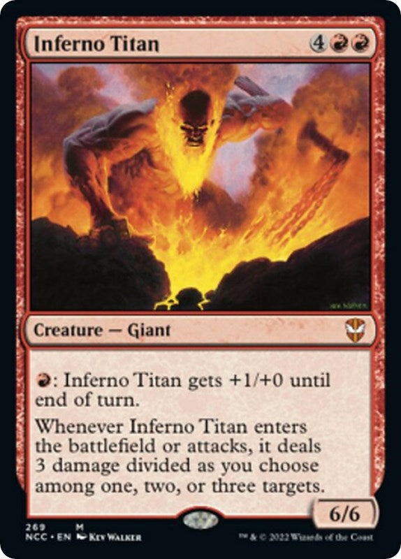 Image for Inferno Titan (269) [Commander: Streets of New Capenna]
