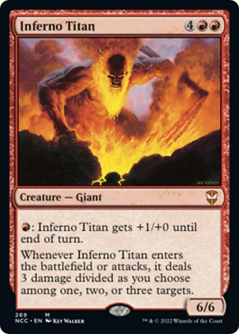 Image for Inferno Titan (269) [Commander: Streets of New Capenna]