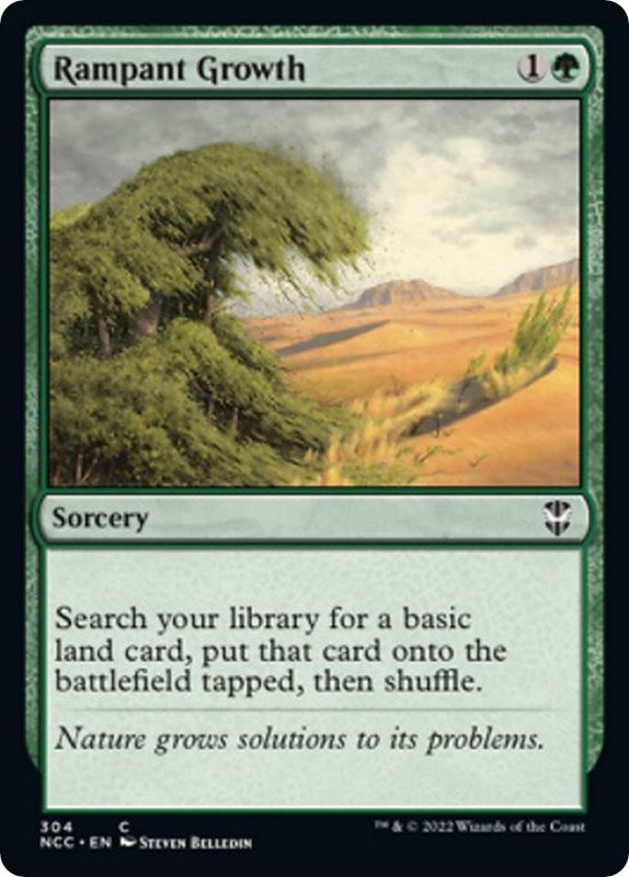 Image for Rampant Growth (304) [Commander: Streets of New Capenna]
