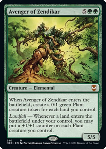 Image for Avenger of Zendikar (280) [Commander: Streets of New Capenna]