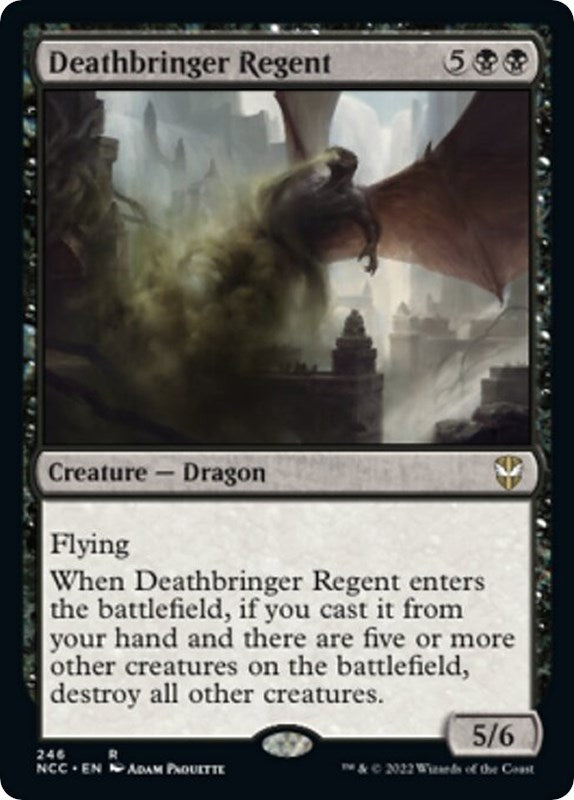 Image for Deathbringer Regent (246) [Commander: Streets of New Capenna]