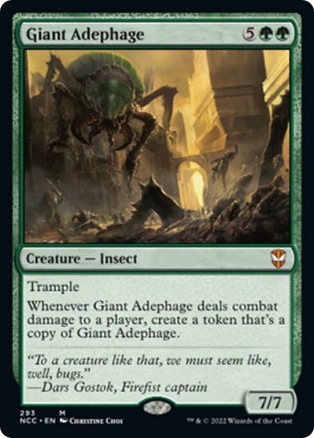 Image for Giant Adephage (293) [Commander: Streets of New Capenna]