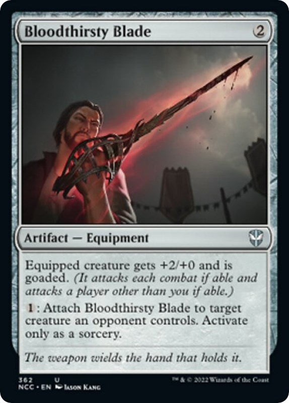 Image for Bloodthirsty Blade (362) [Commander: Streets of New Capenna]