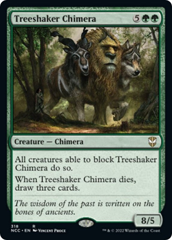 Image for Treeshaker Chimera (318) [Commander: Streets of New Capenna]