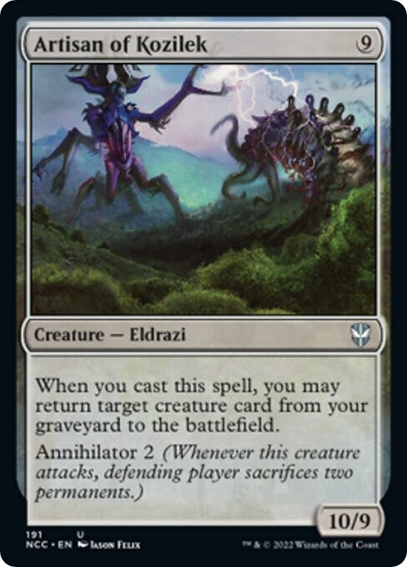 Image for Artisan of Kozilek (191) [Commander: Streets of New Capenna]