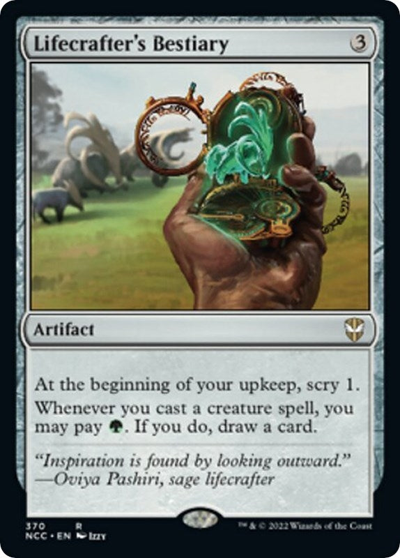 Image for Lifecrafter's Bestiary (370) [Commander: Streets of New Capenna]