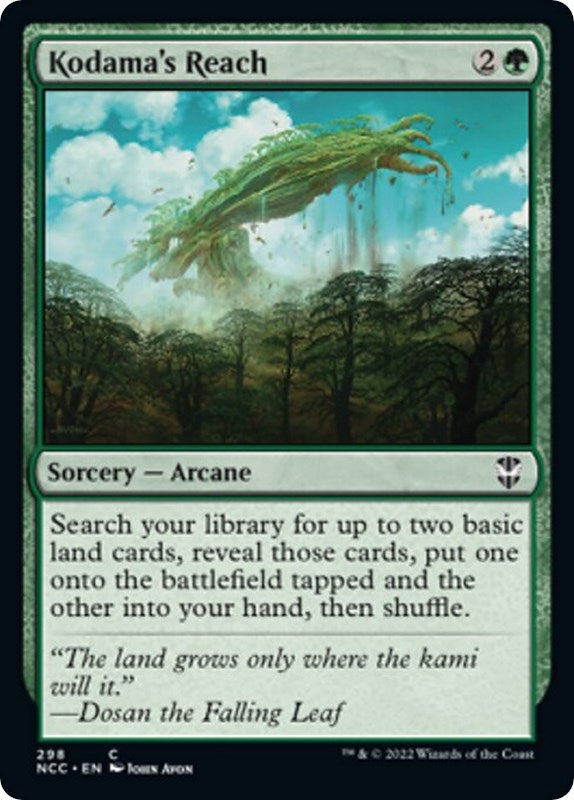 Image for Kodama's Reach (298) [Commander: Streets of New Capenna]