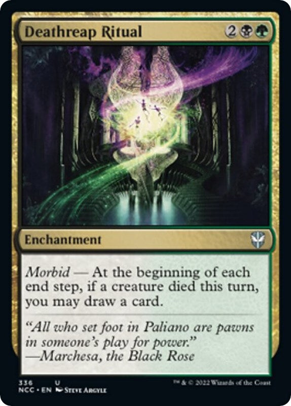 Image for Deathreap Ritual (336) [Commander: Streets of New Capenna]