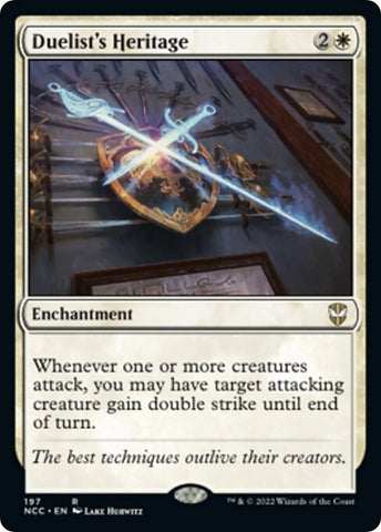 Image for Duelist's Heritage (197) [Commander: Streets of New Capenna]