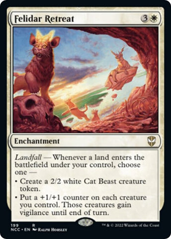Image for Felidar Retreat (199) [Commander: Streets of New Capenna]
