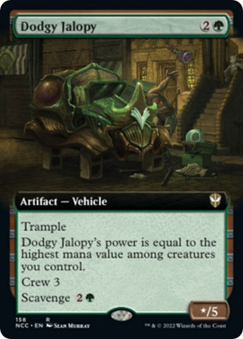 Image for Dodgy Jalopy (Extended Art) (158) [Commander: Streets of New Capenna]