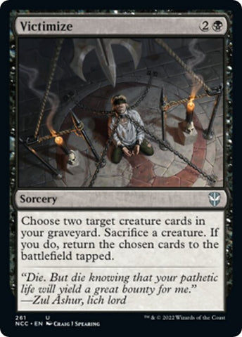 Image for Victimize (261) [Commander: Streets of New Capenna]