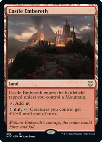 Image for Castle Embereth (392) [Commander: Streets of New Capenna]