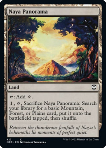Image for Naya Panorama (417) [Commander: Streets of New Capenna]