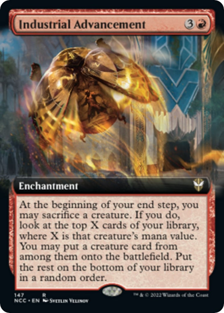 Image for Industrial Advancement (Extended Art) (147) [Commander: Streets of New Capenna]