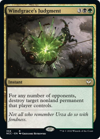 Image for Windgrace's Judgment (358) [Commander: Streets of New Capenna]