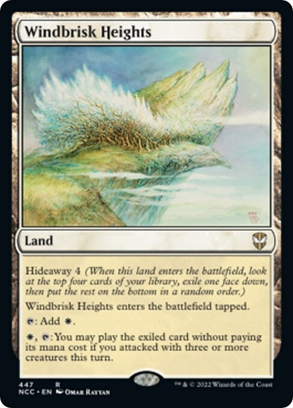 Image for Windbrisk Heights (447) [Commander: Streets of New Capenna]