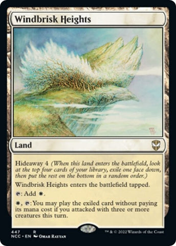 Image for Windbrisk Heights (447) [Commander: Streets of New Capenna]