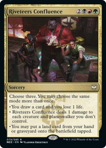 Image for Riveteers Confluence (79) [Commander: Streets of New Capenna]