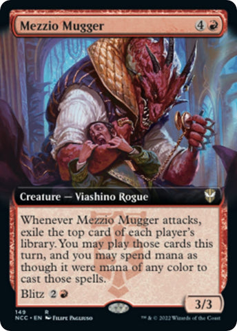 Image for Mezzio Mugger (Extended Art) (149) [Commander: Streets of New Capenna]