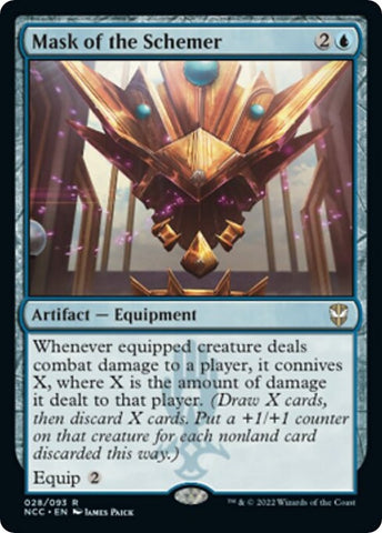 Image for Mask of the Schemer (28) [Commander: Streets of New Capenna]