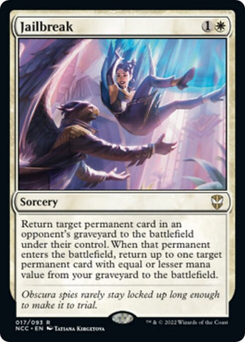 Image for Jailbreak (17) [Commander: Streets of New Capenna]