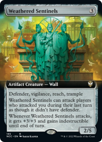 Image for Weathered Sentinels (Extended Art) (185) [Commander: Streets of New Capenna]