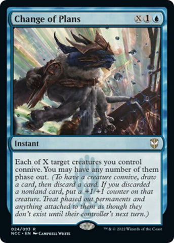 Image for Change of Plans (24) [Commander: Streets of New Capenna]