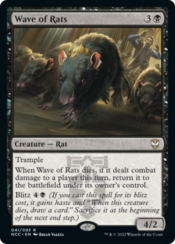 Image for Wave of Rats (41) [Commander: Streets of New Capenna]