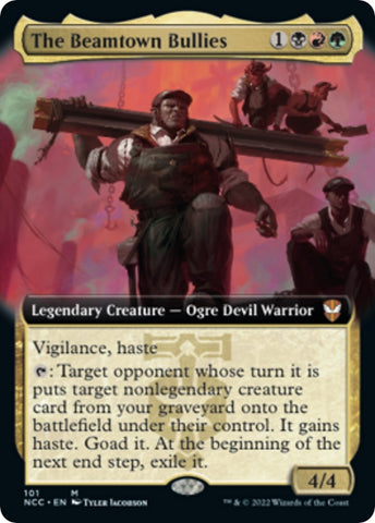 Image for The Beamtown Bullies (Extended Art) (101) [Commander: Streets of New Capenna]