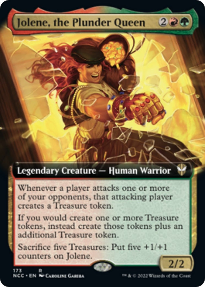 Image for Jolene, the Plunder Queen (Extended Art) (173) [Commander: Streets of New Capenna]