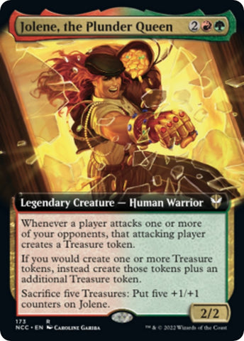 Image for Jolene, the Plunder Queen (Extended Art) (173) [Commander: Streets of New Capenna]
