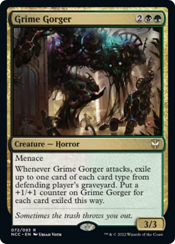 Image for Grime Gorger (72) [Commander: Streets of New Capenna]